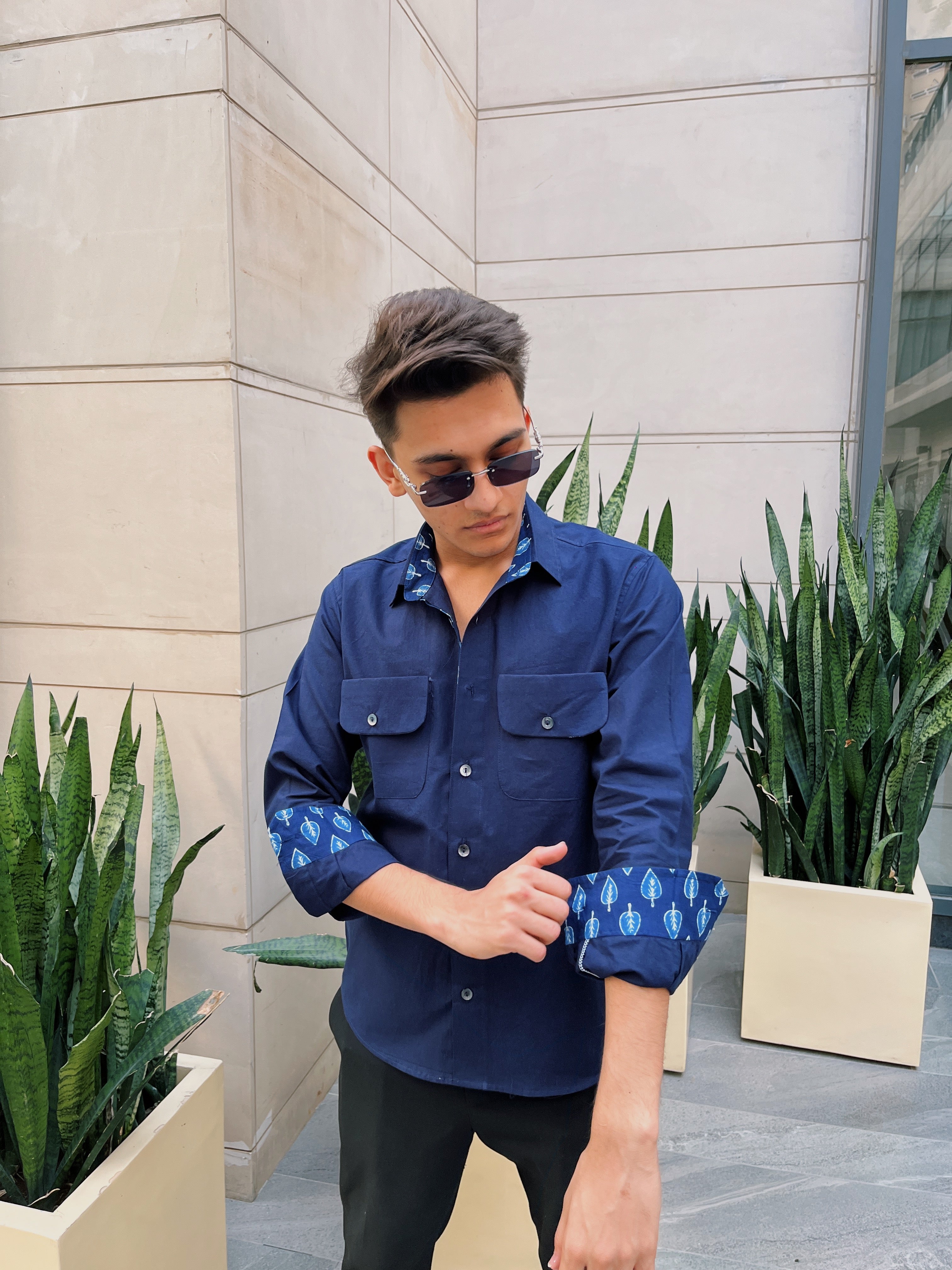 Navy Blue Royal Shirt