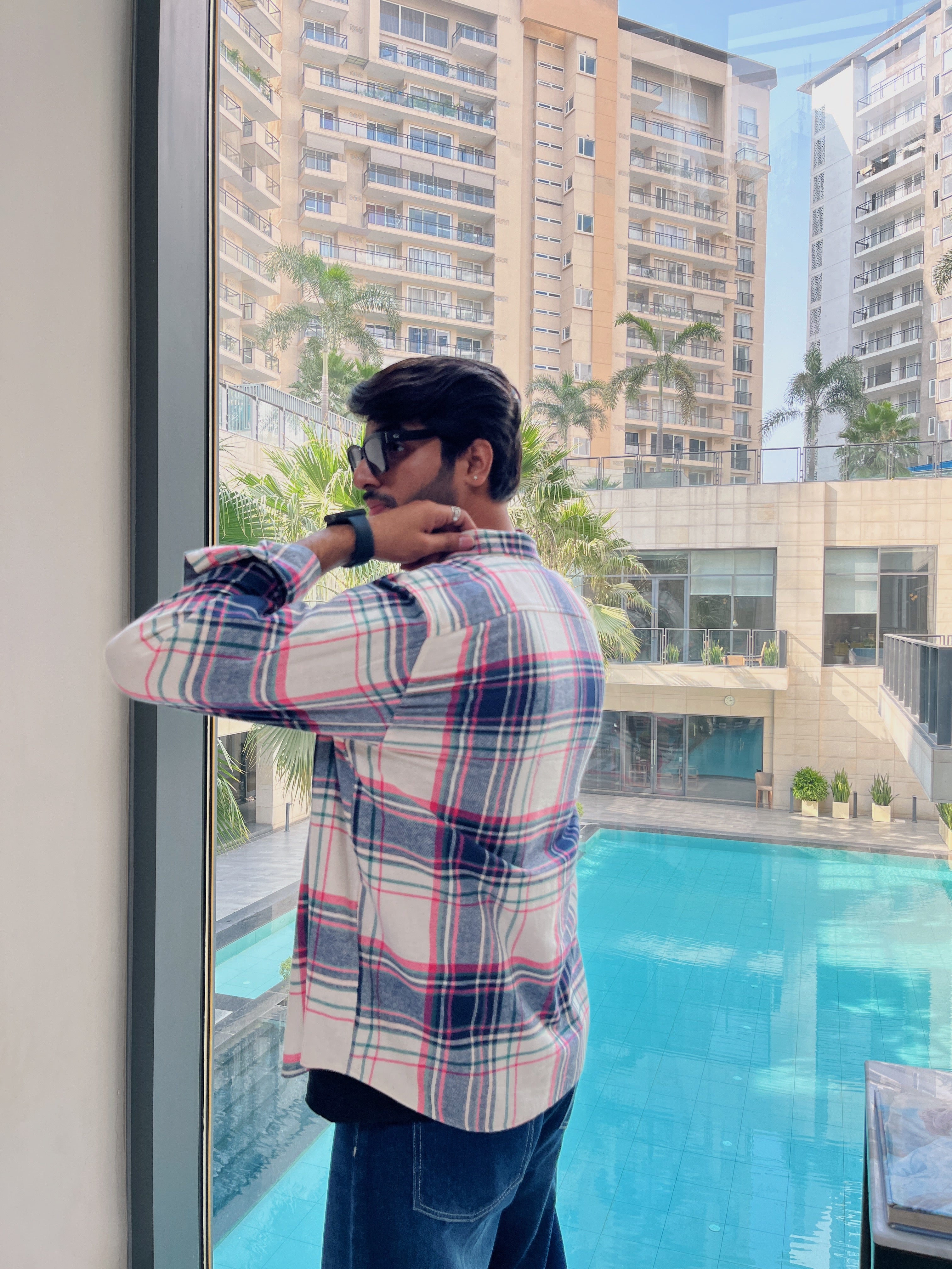 Multicolor Flannel Overshirt