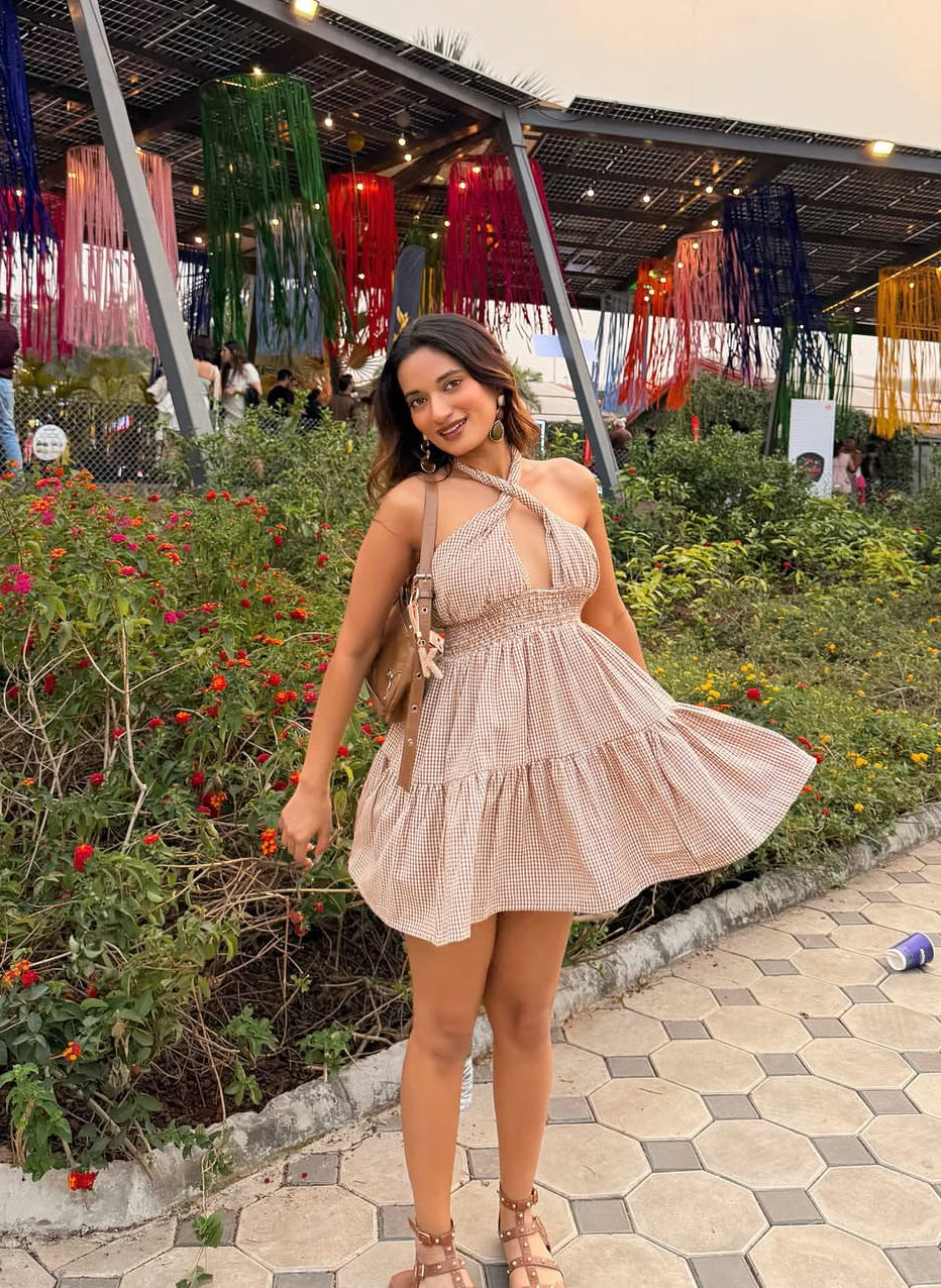 Gingham Dress