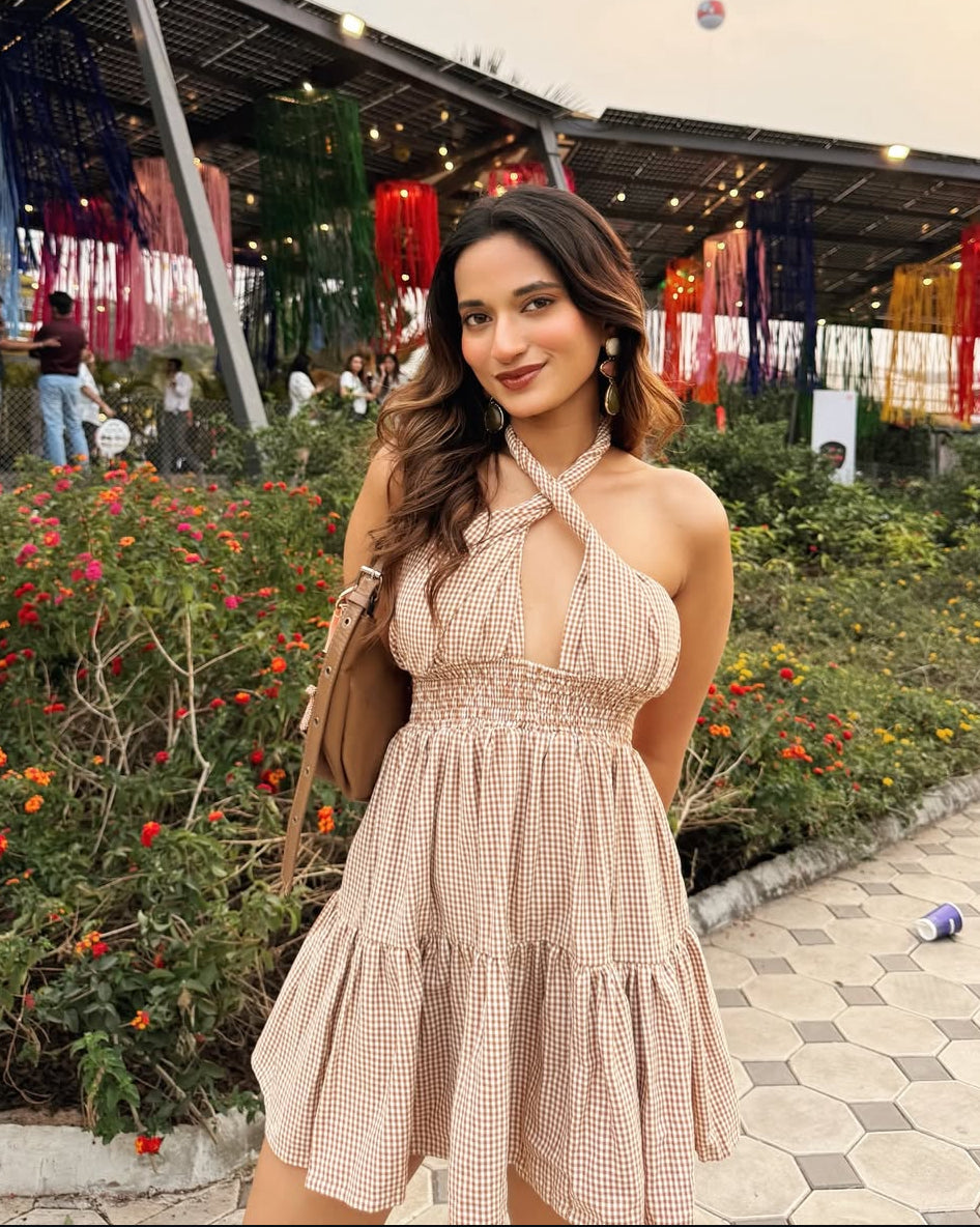 Gingham Dress