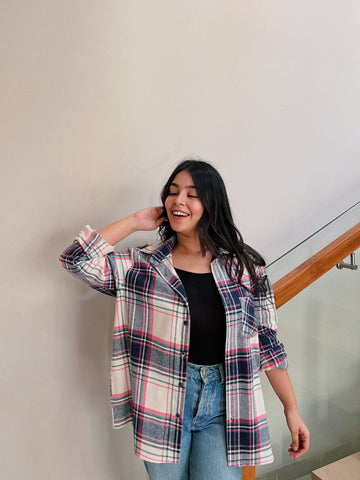 Multicolor Flannel Overshirt