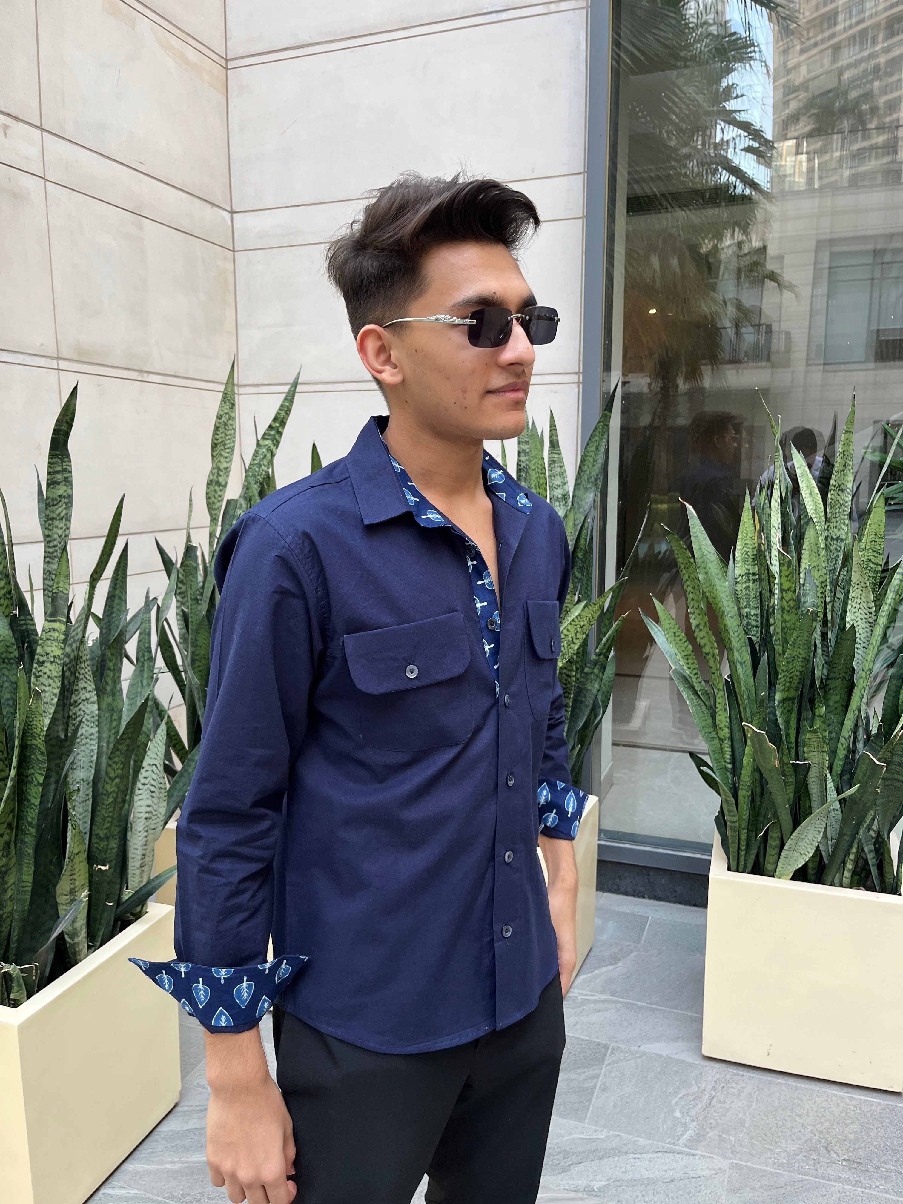 Navy Blue Royal Shirt