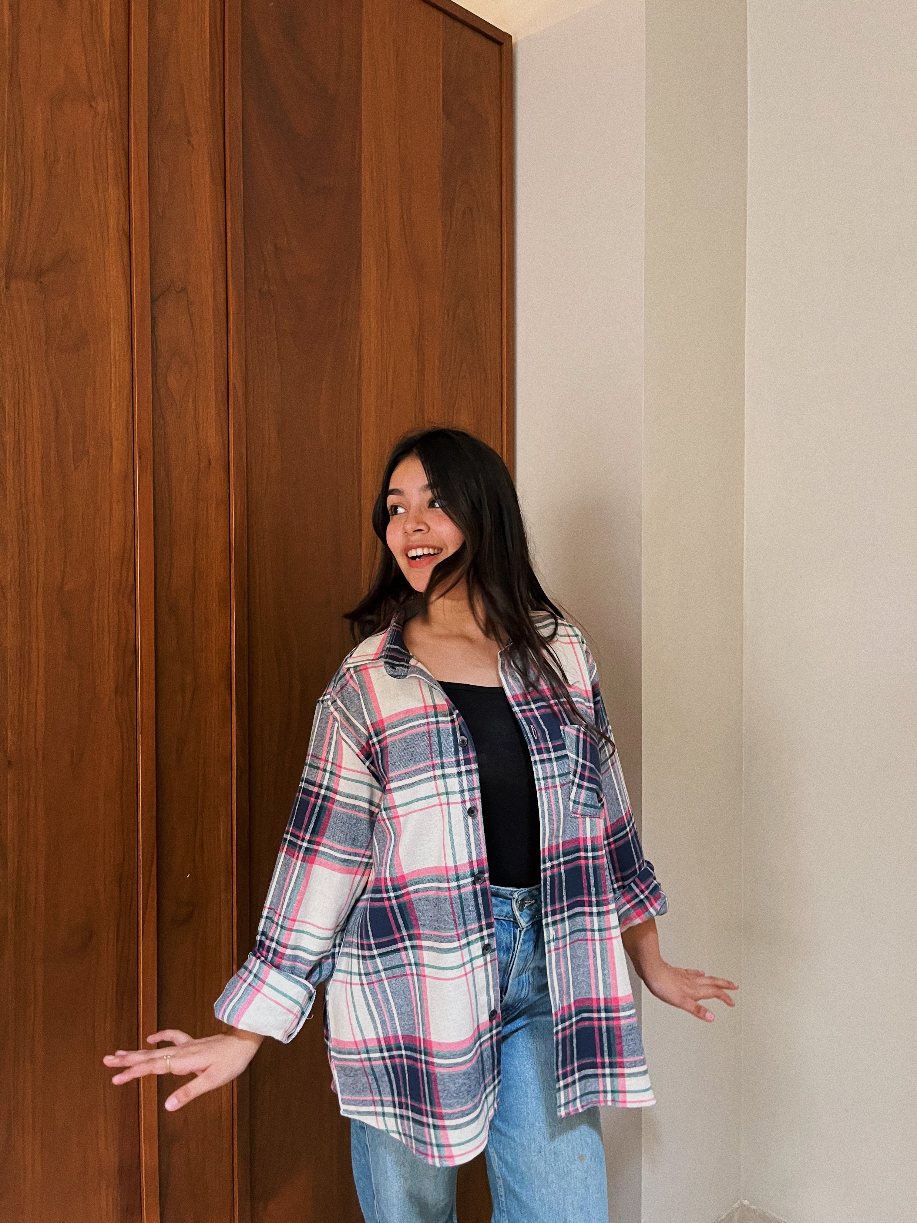 Multicolor Flannel Overshirt