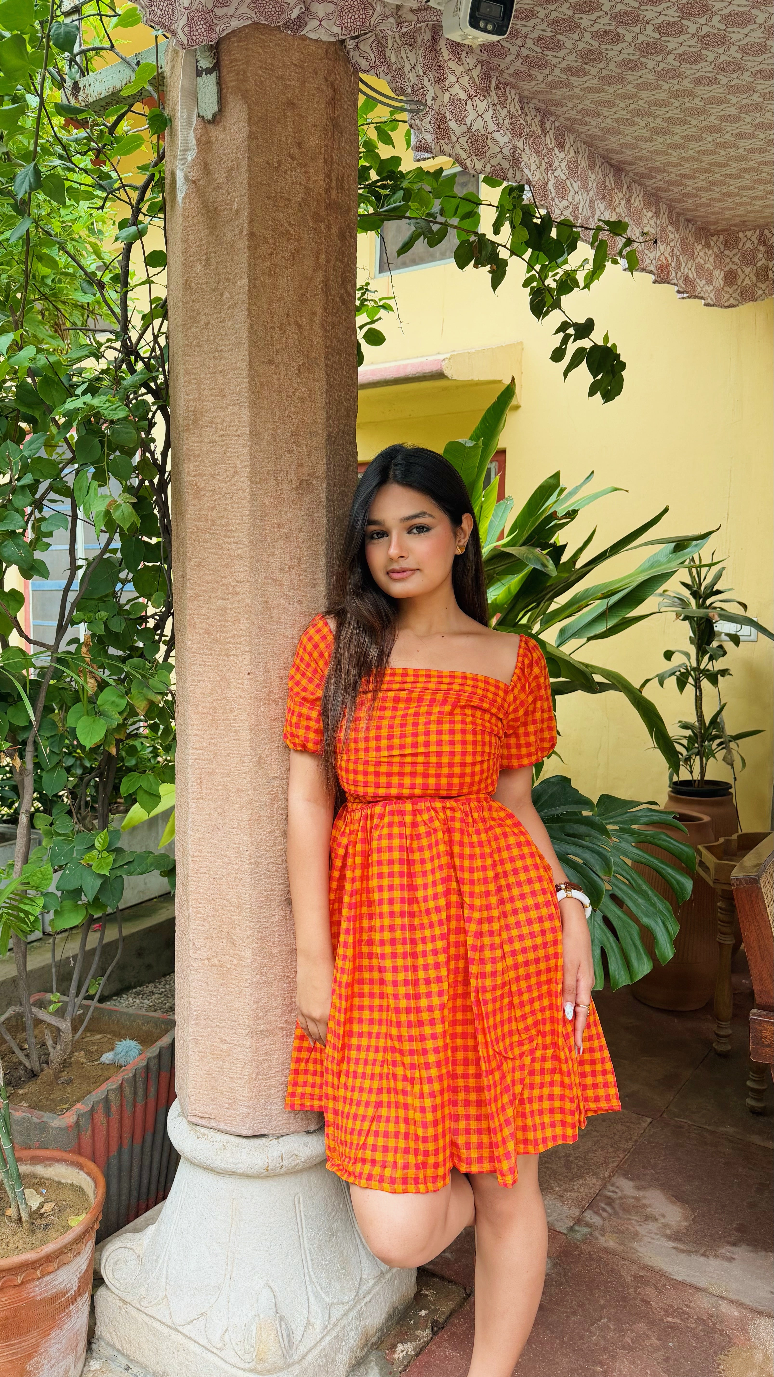 Sunset Picnic Dress