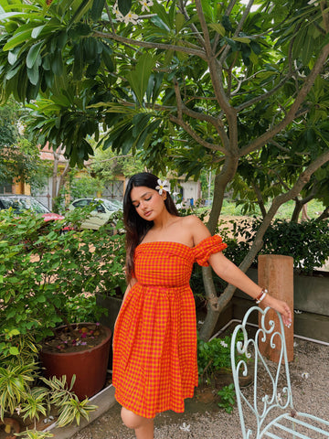 Sunset Picnic Dress