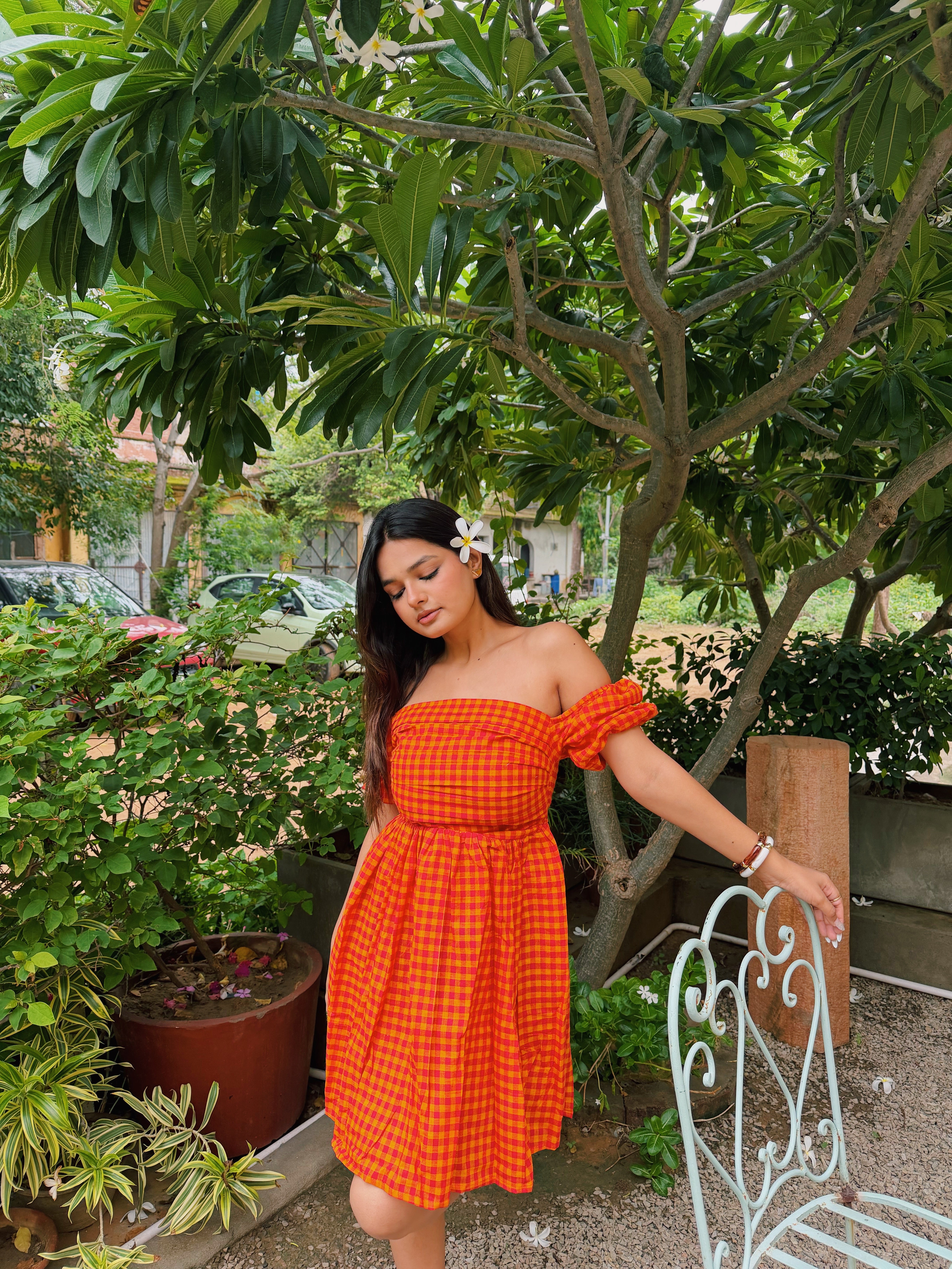 Sunset Picnic Dress