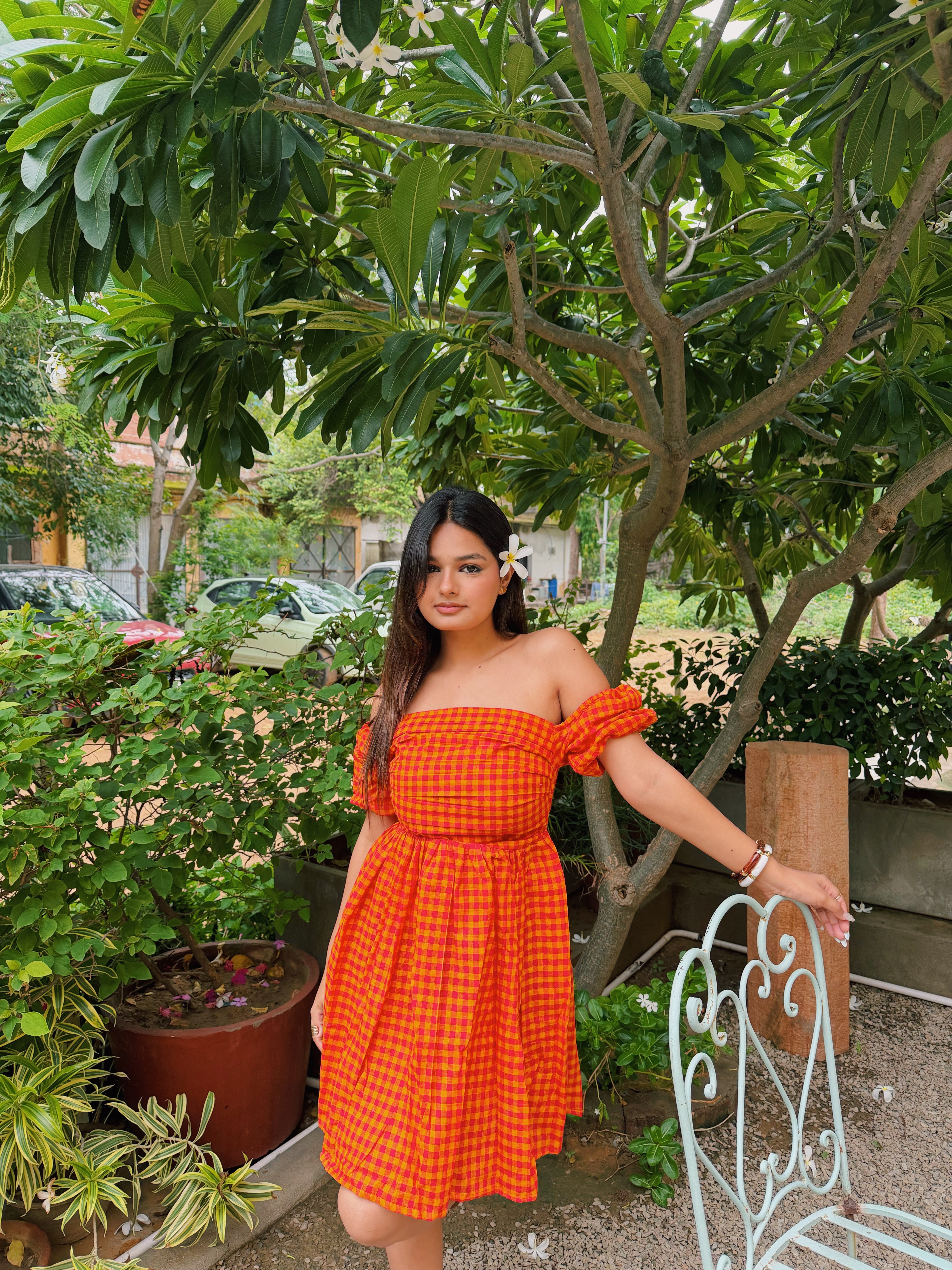 Sunset Picnic Dress