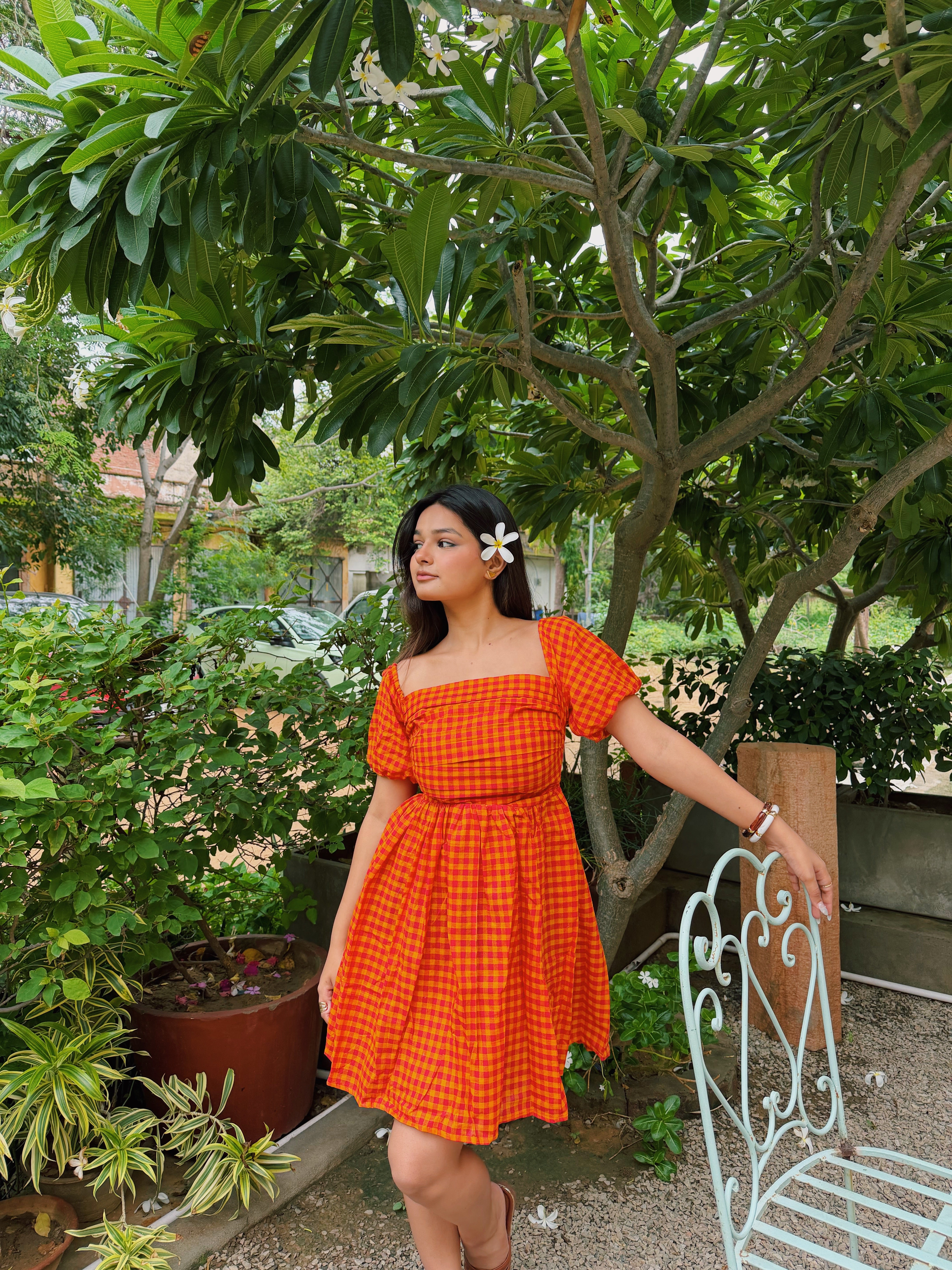 Sunset Picnic Dress