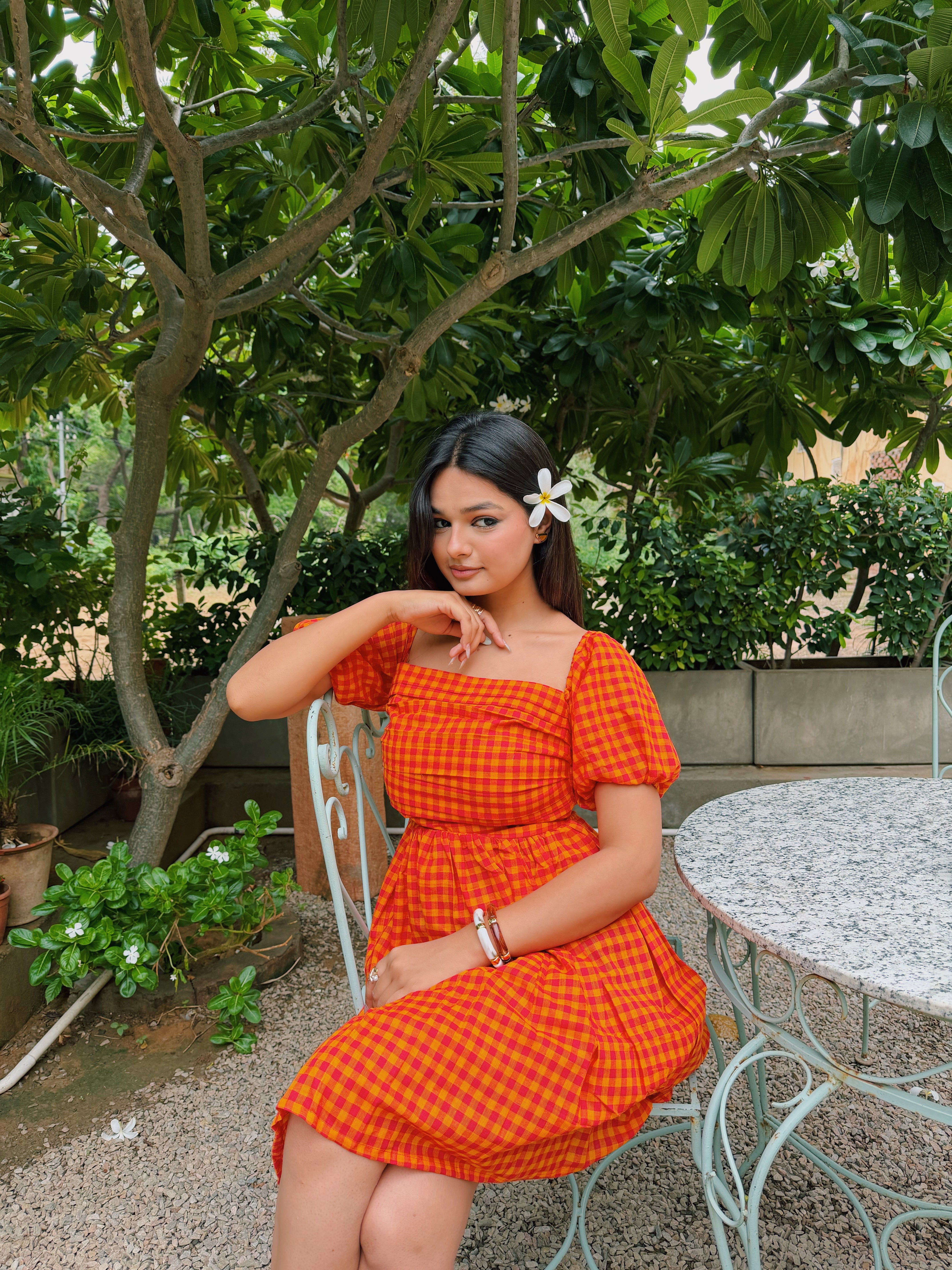 Sunset Picnic Dress