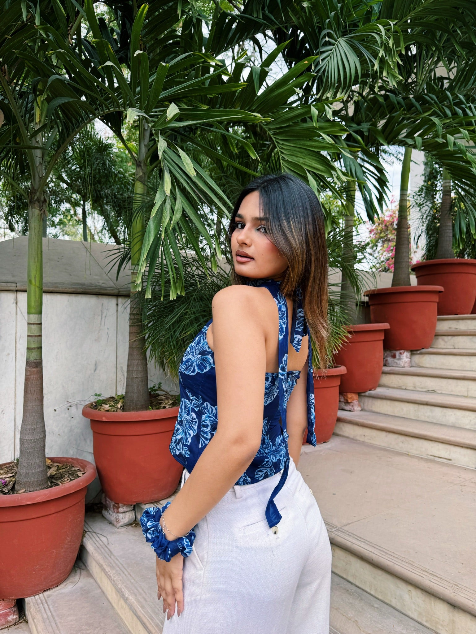 Ocean Bloom Top