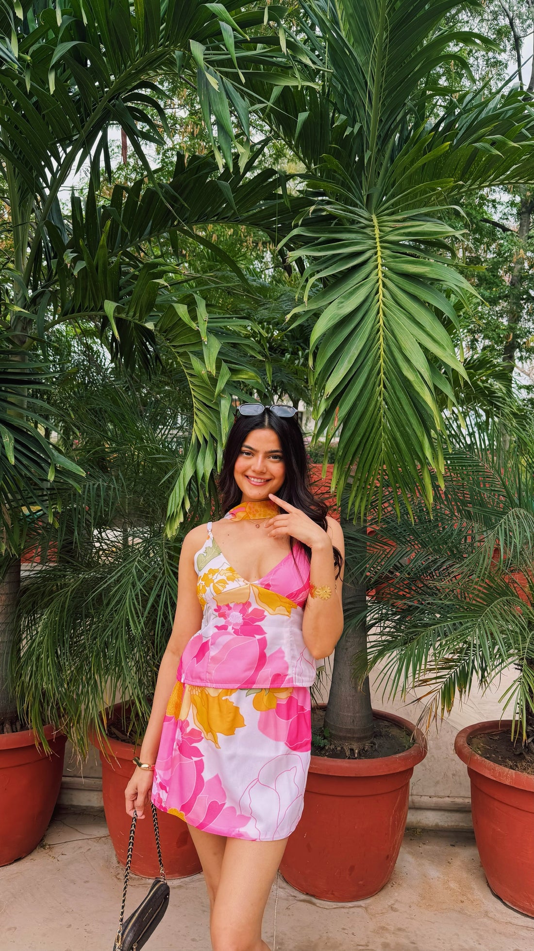Coral Crush Skirt