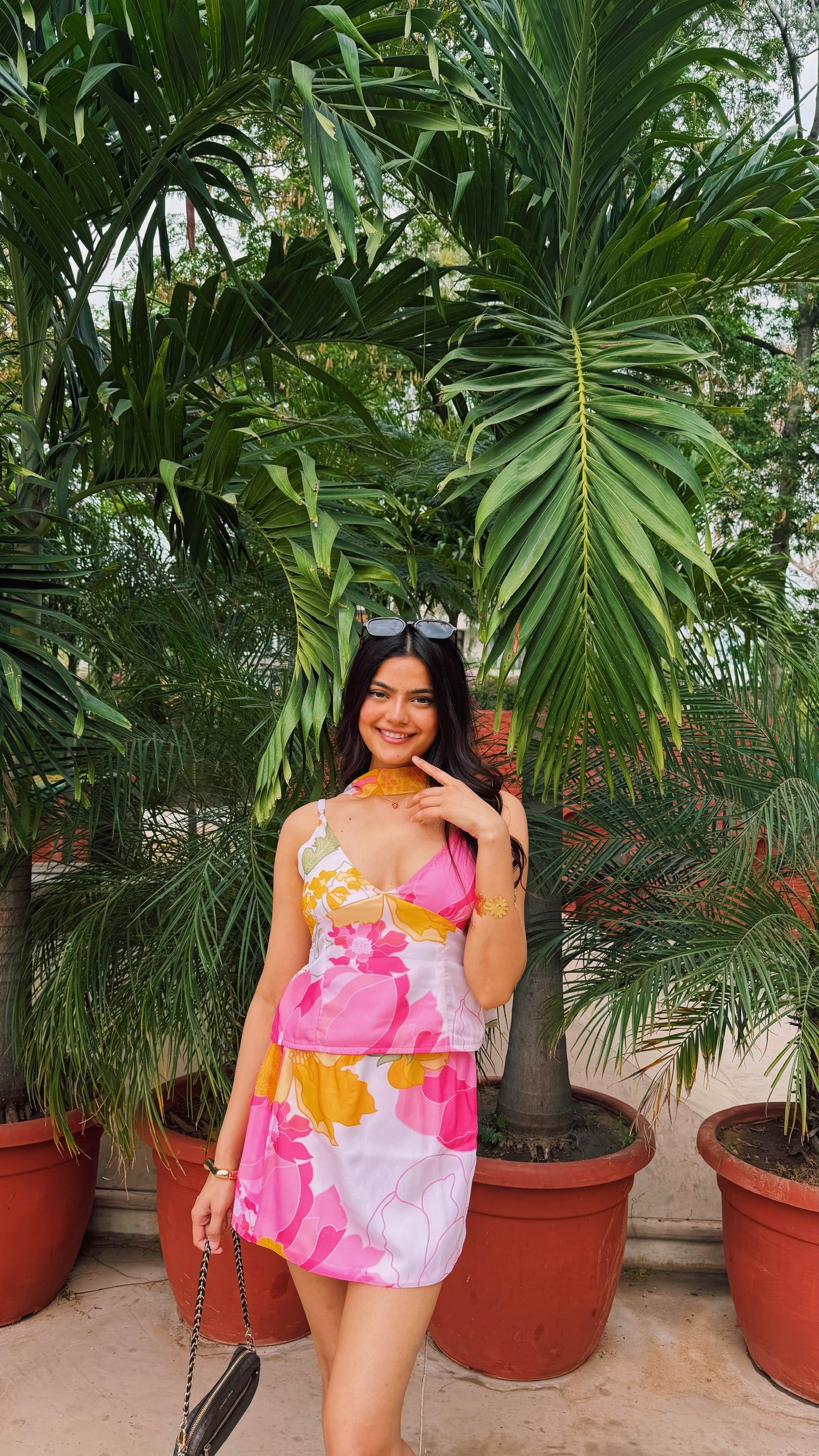 Coral Crush Skirt