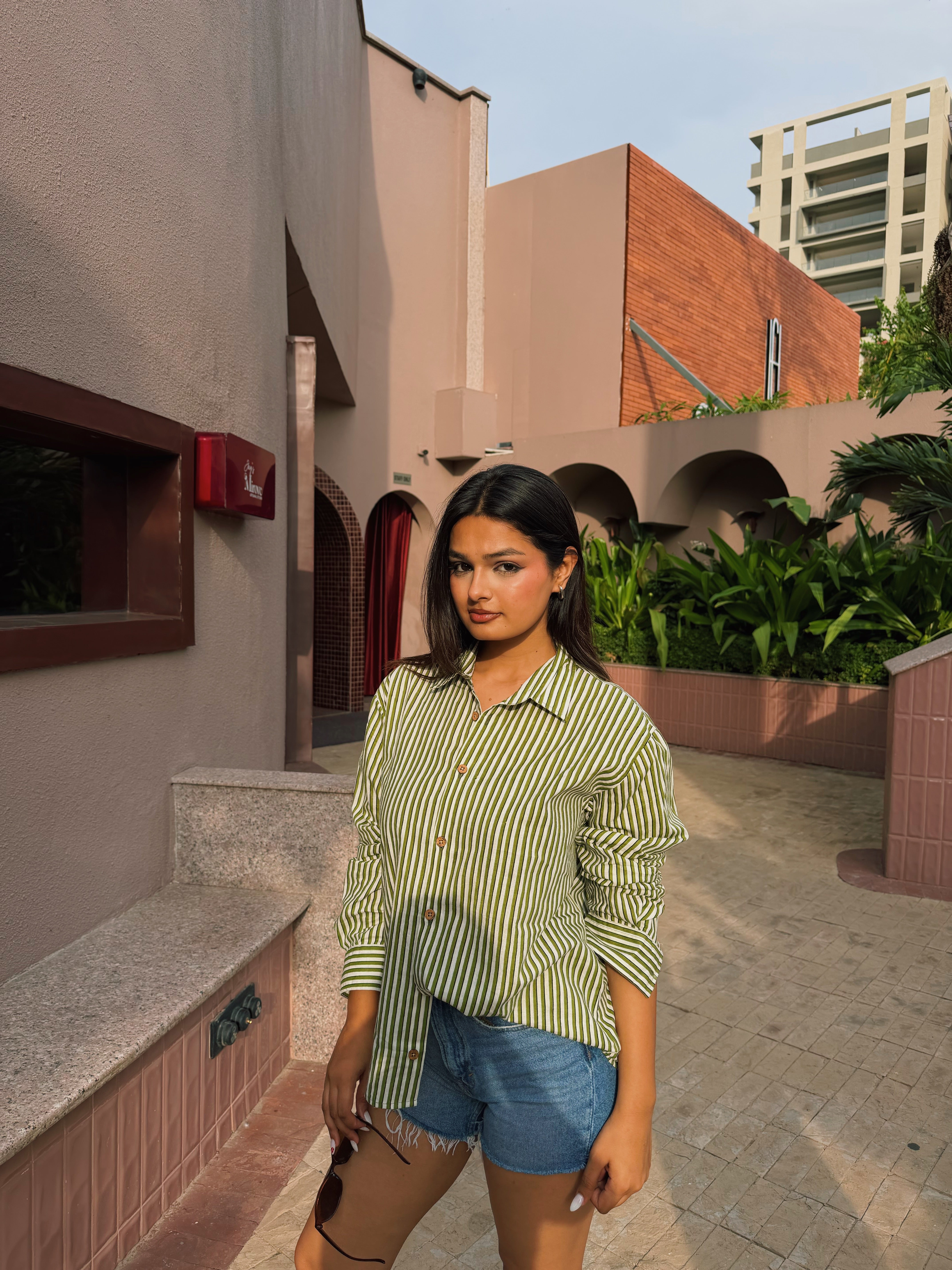 Olive Crush Shirt