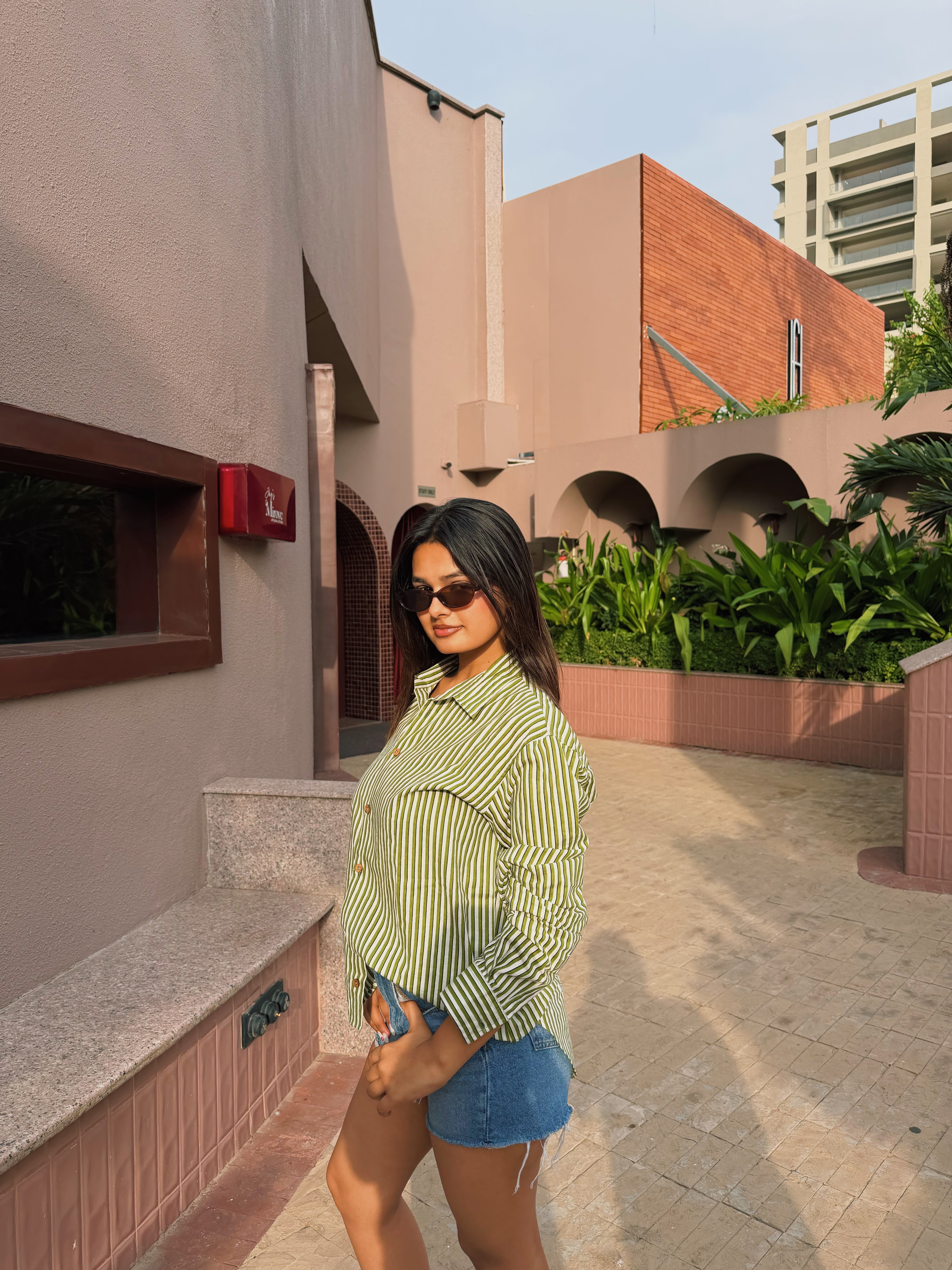 Olive Crush Shirt
