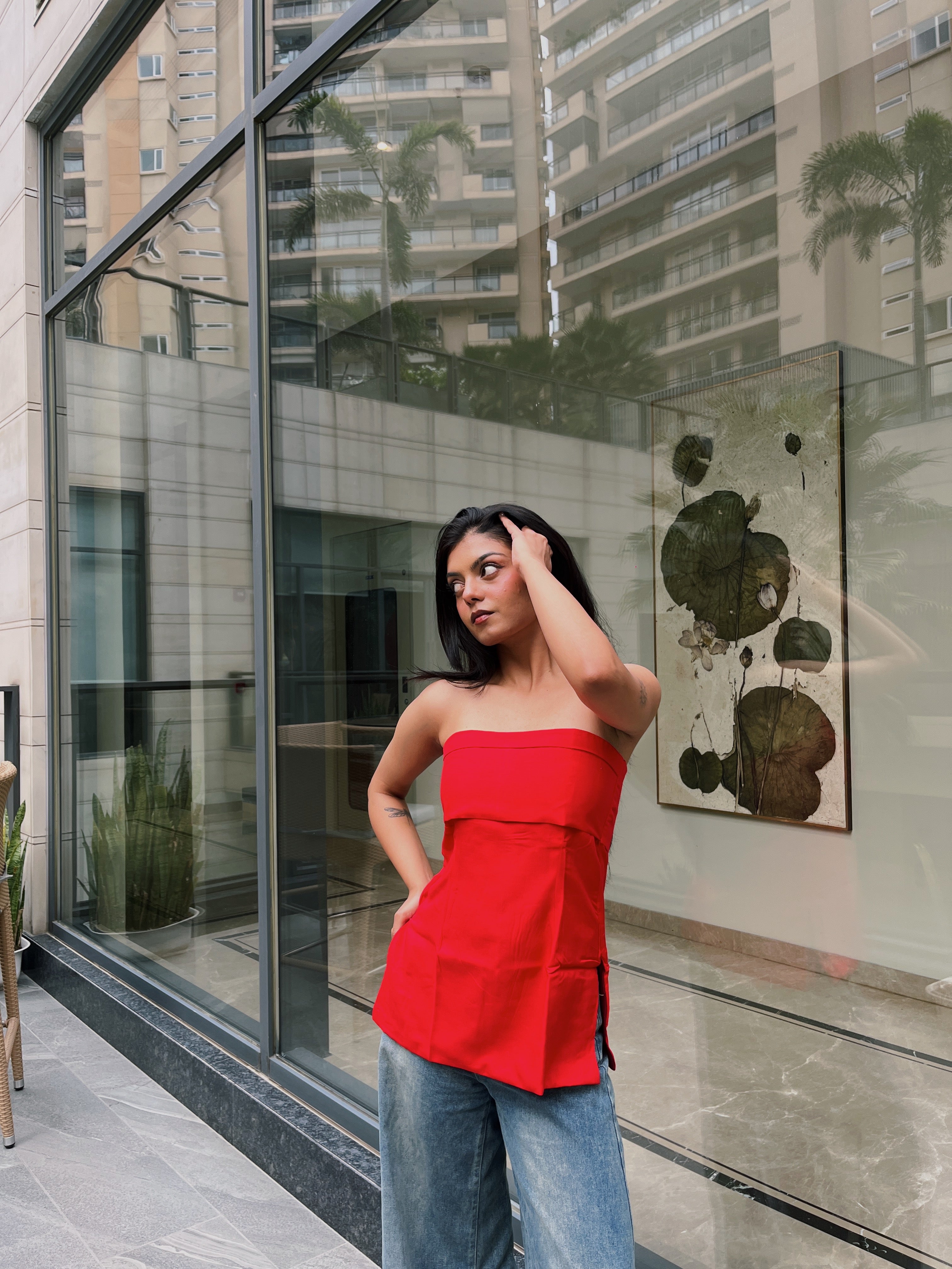 Red Tube Top