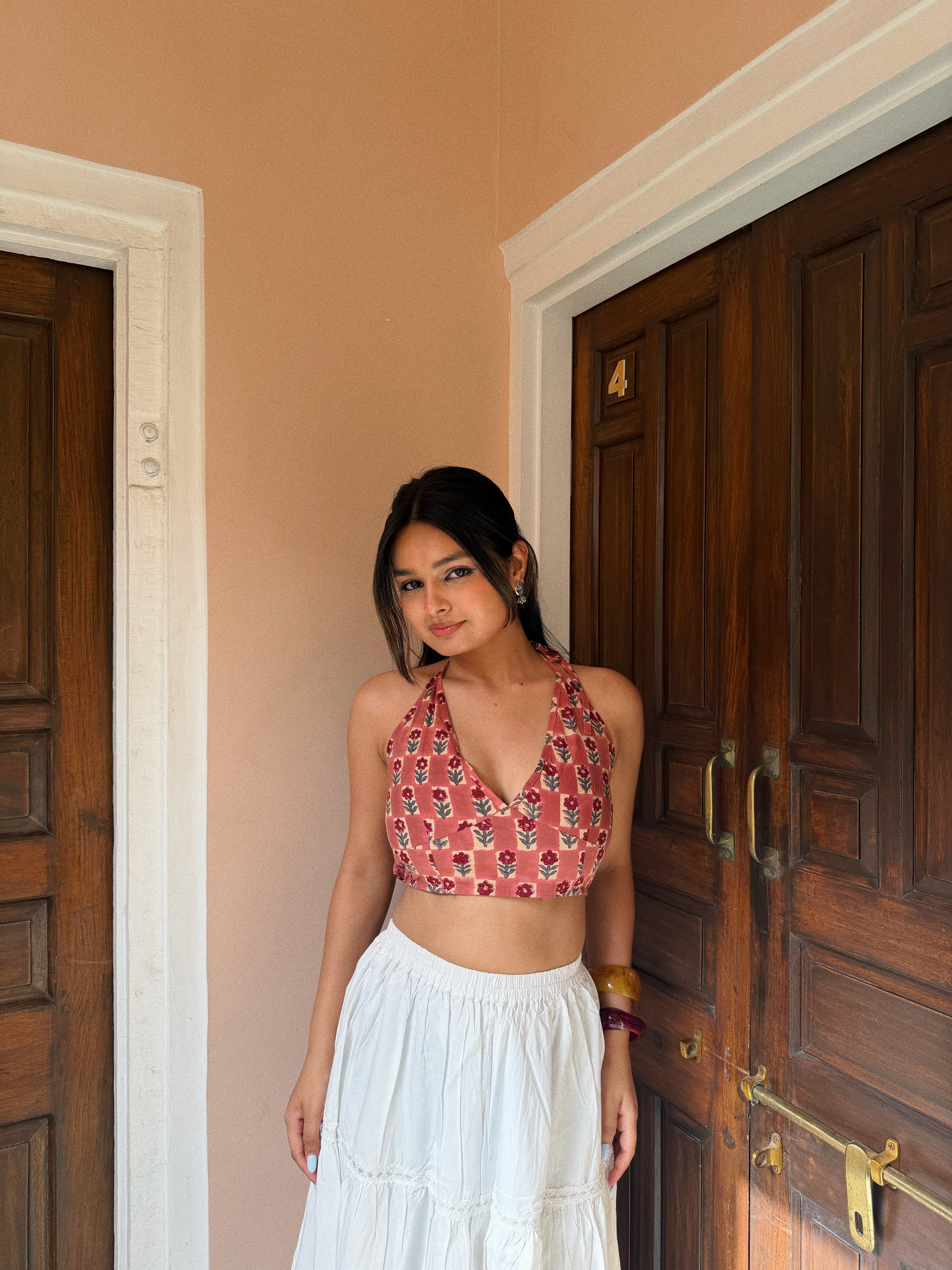 Rosé Picnic Bralette
