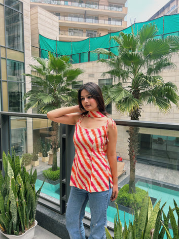 Bandhej Kurti