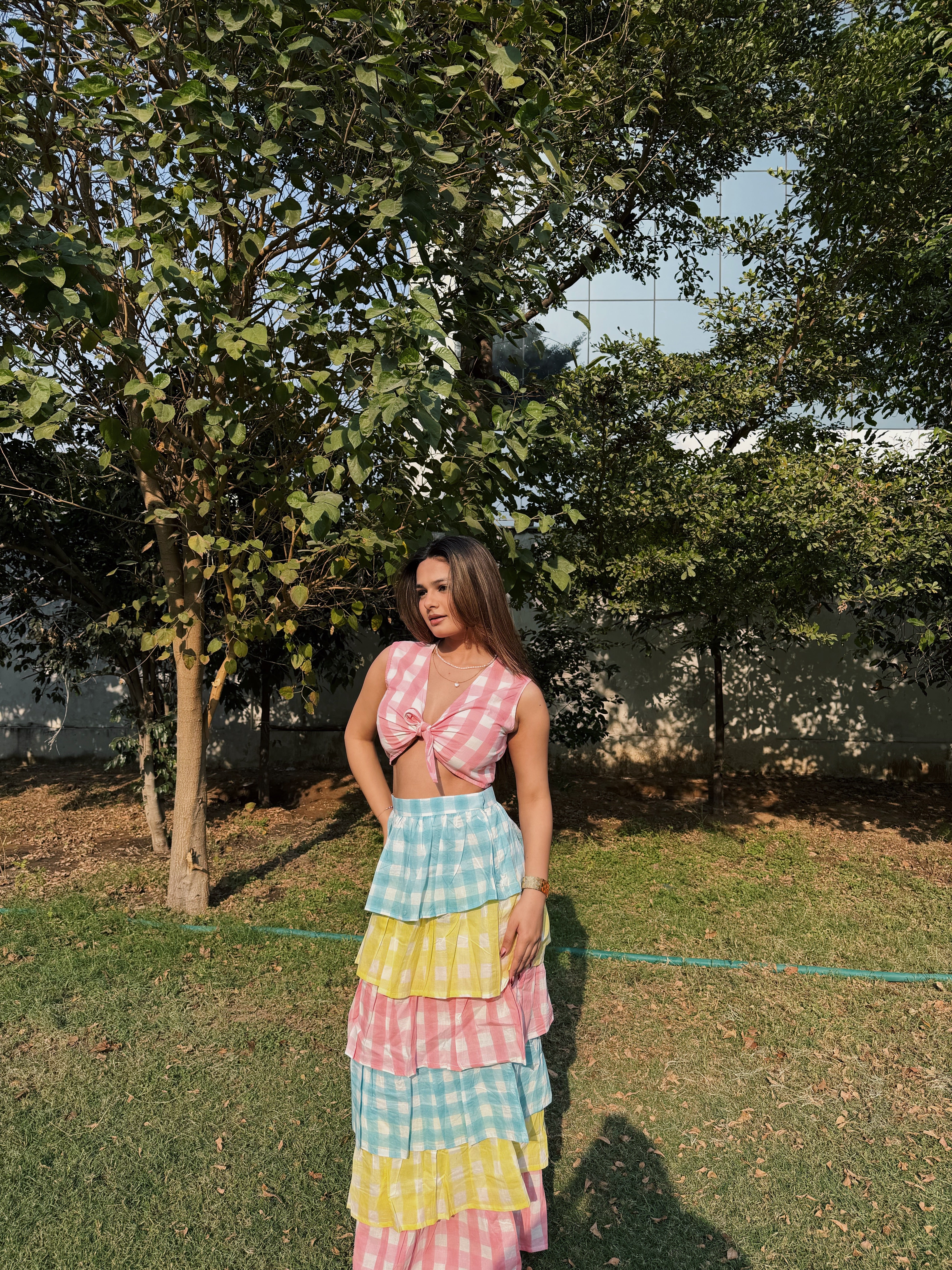 Candy Gingham Co-ord Set