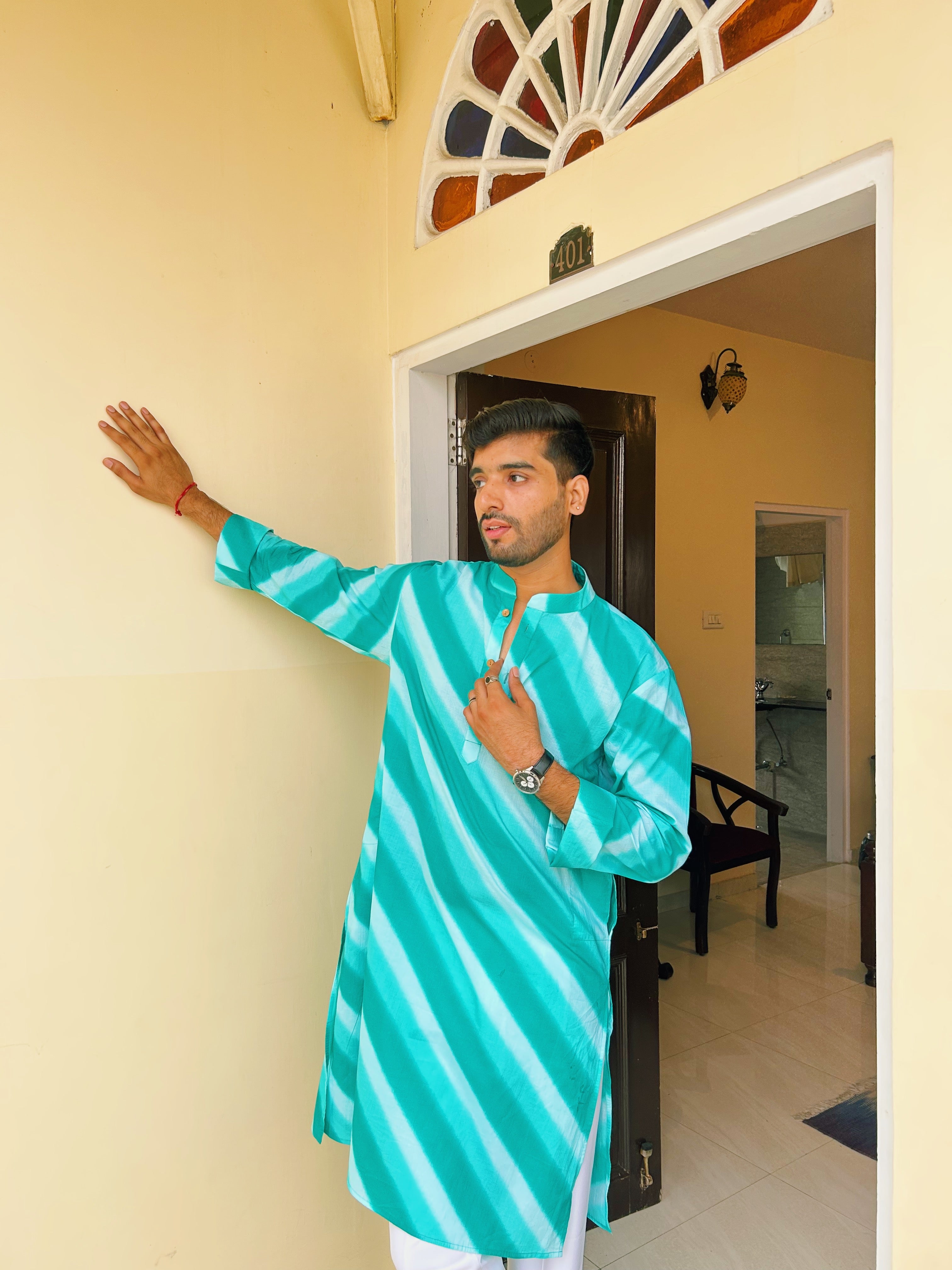 Nazaara Long Kurta