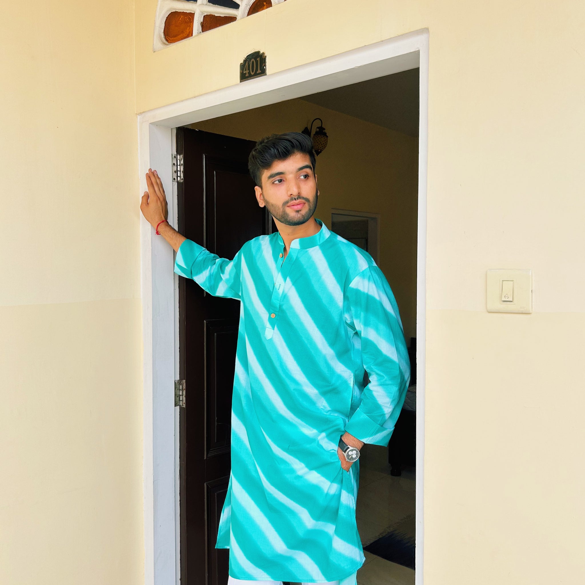 Nazaara Long Kurta