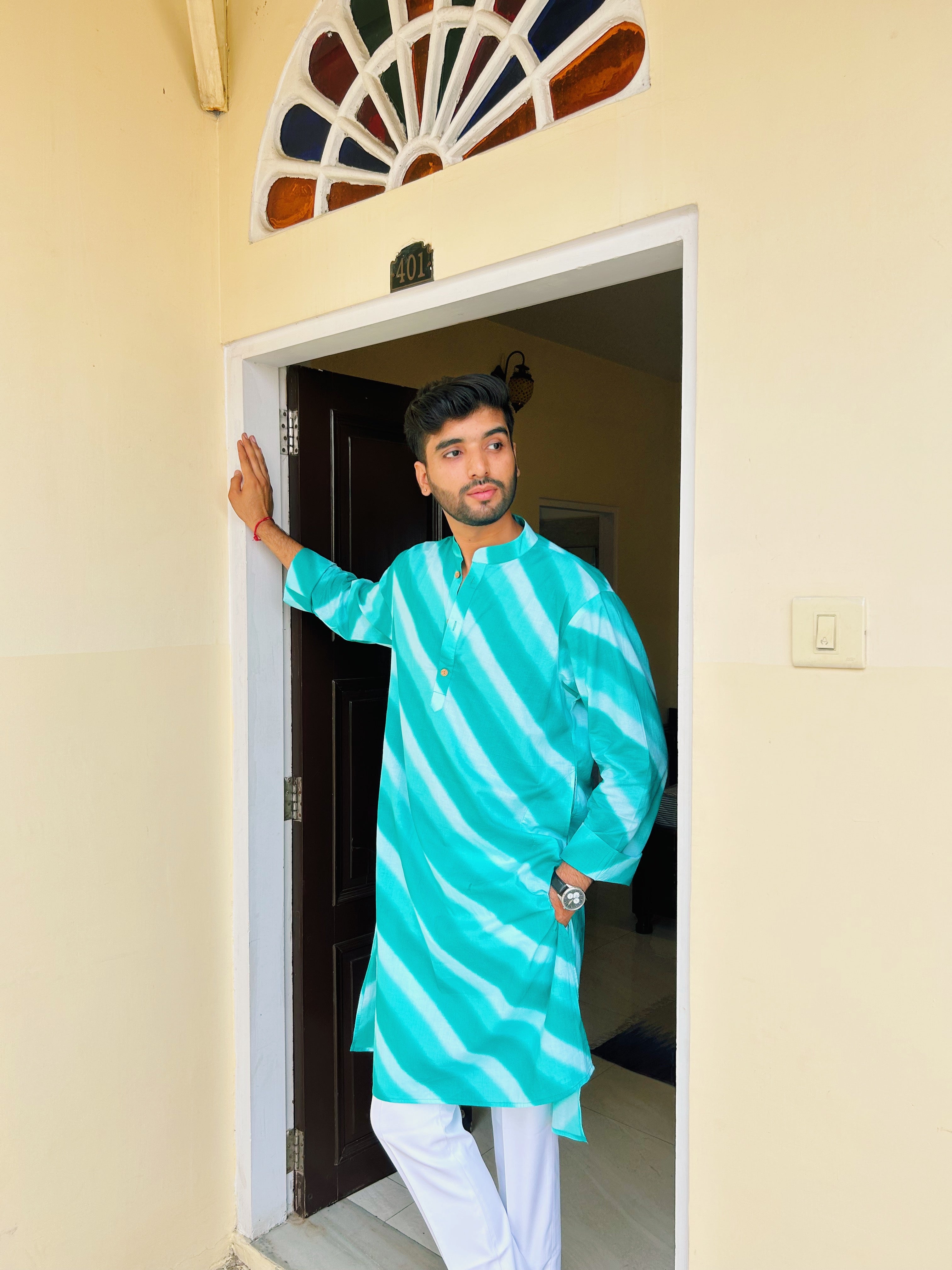 Nazaara Long Kurta