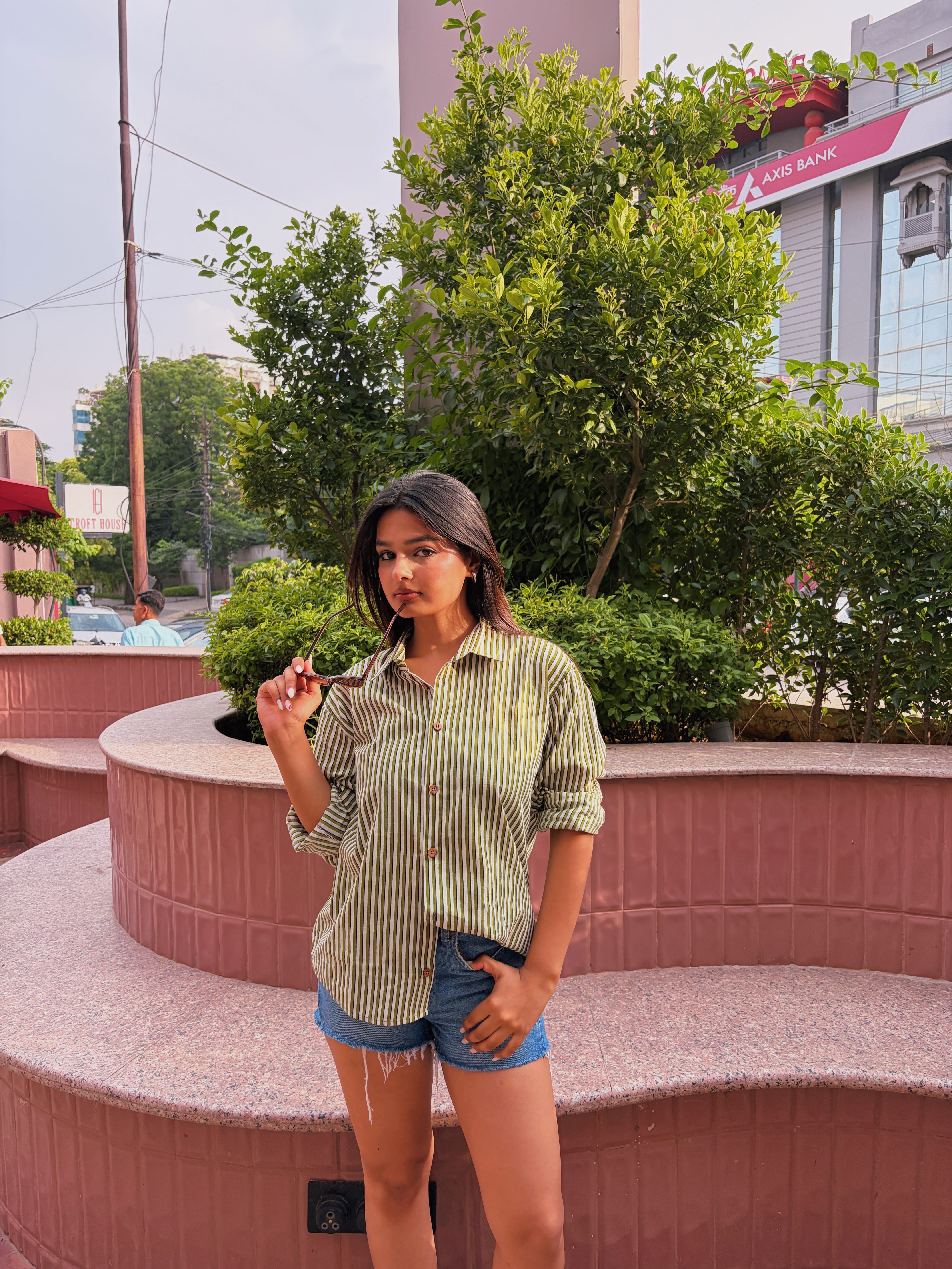 Olive Crush Shirt