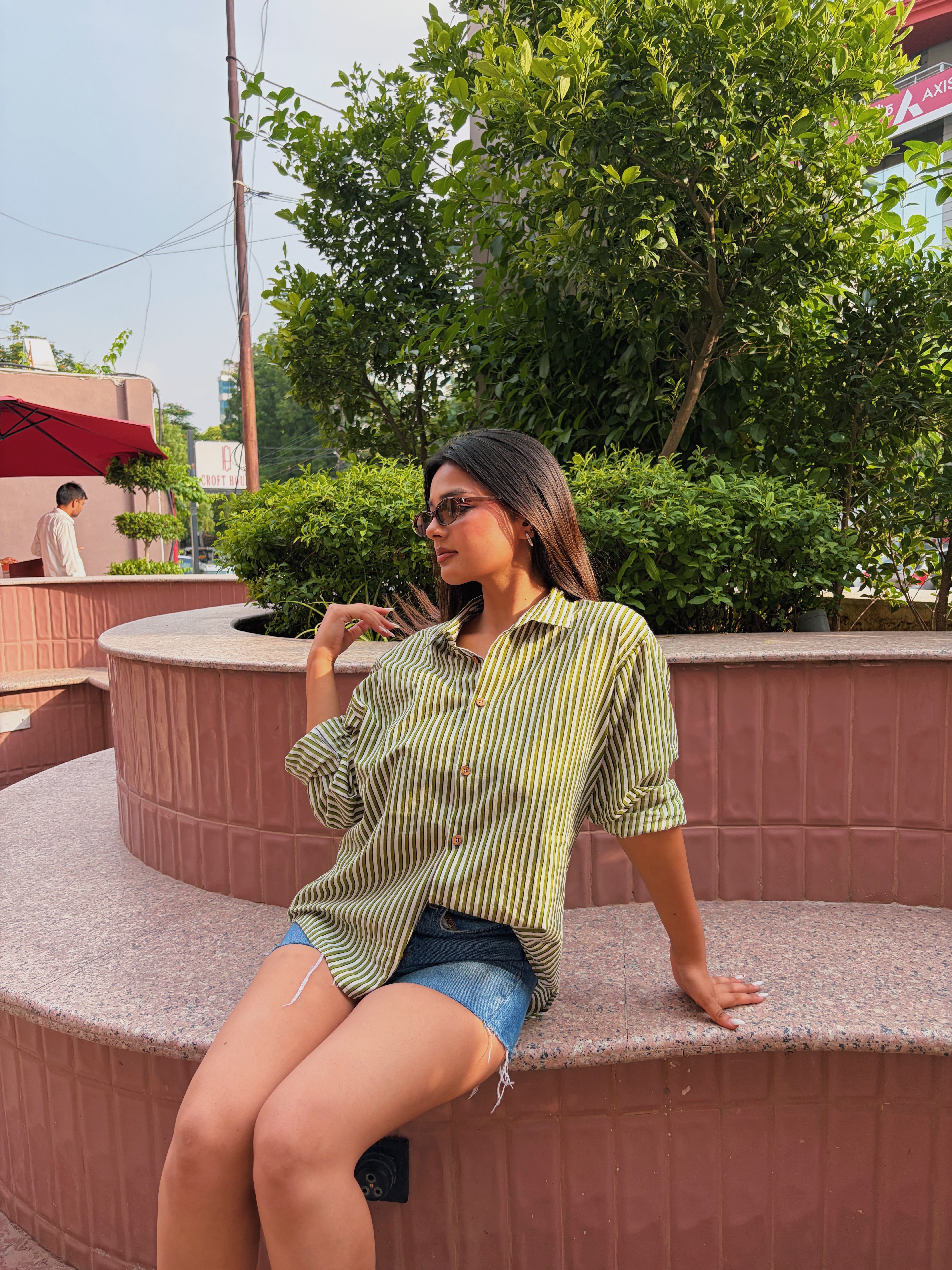 Olive Crush Shirt