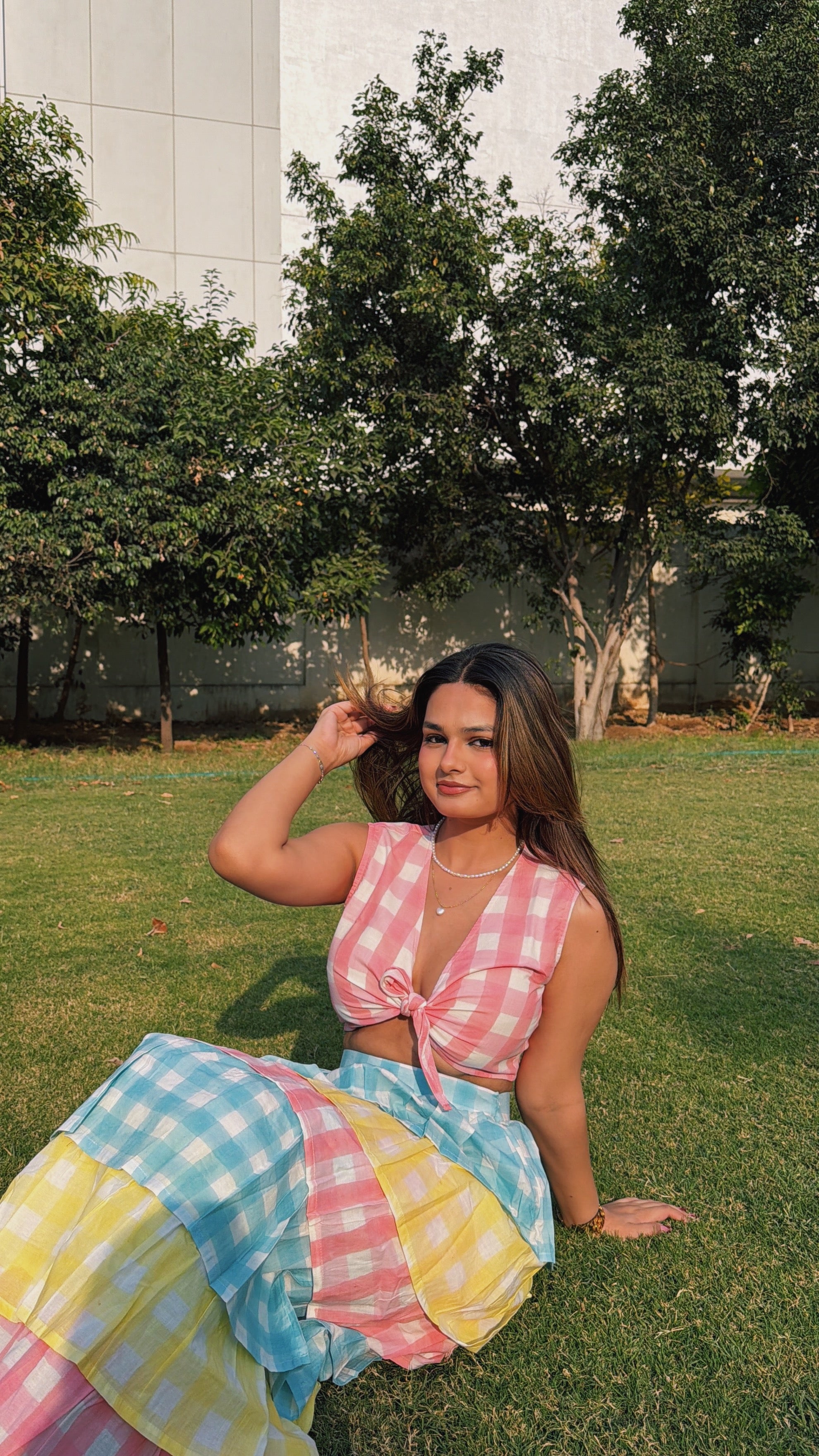 Candy Gingham Co-ord Set