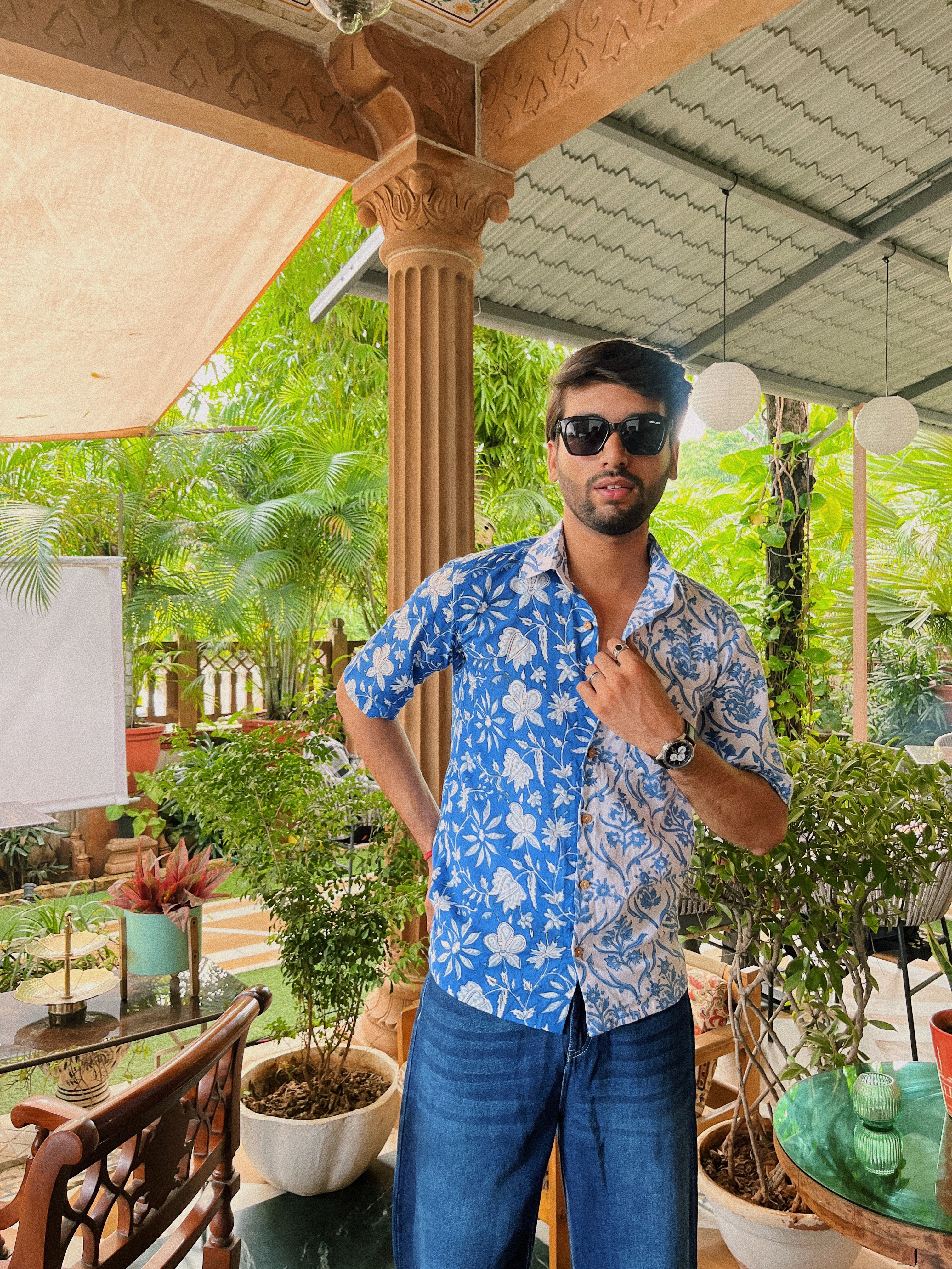 September Blues Shirt