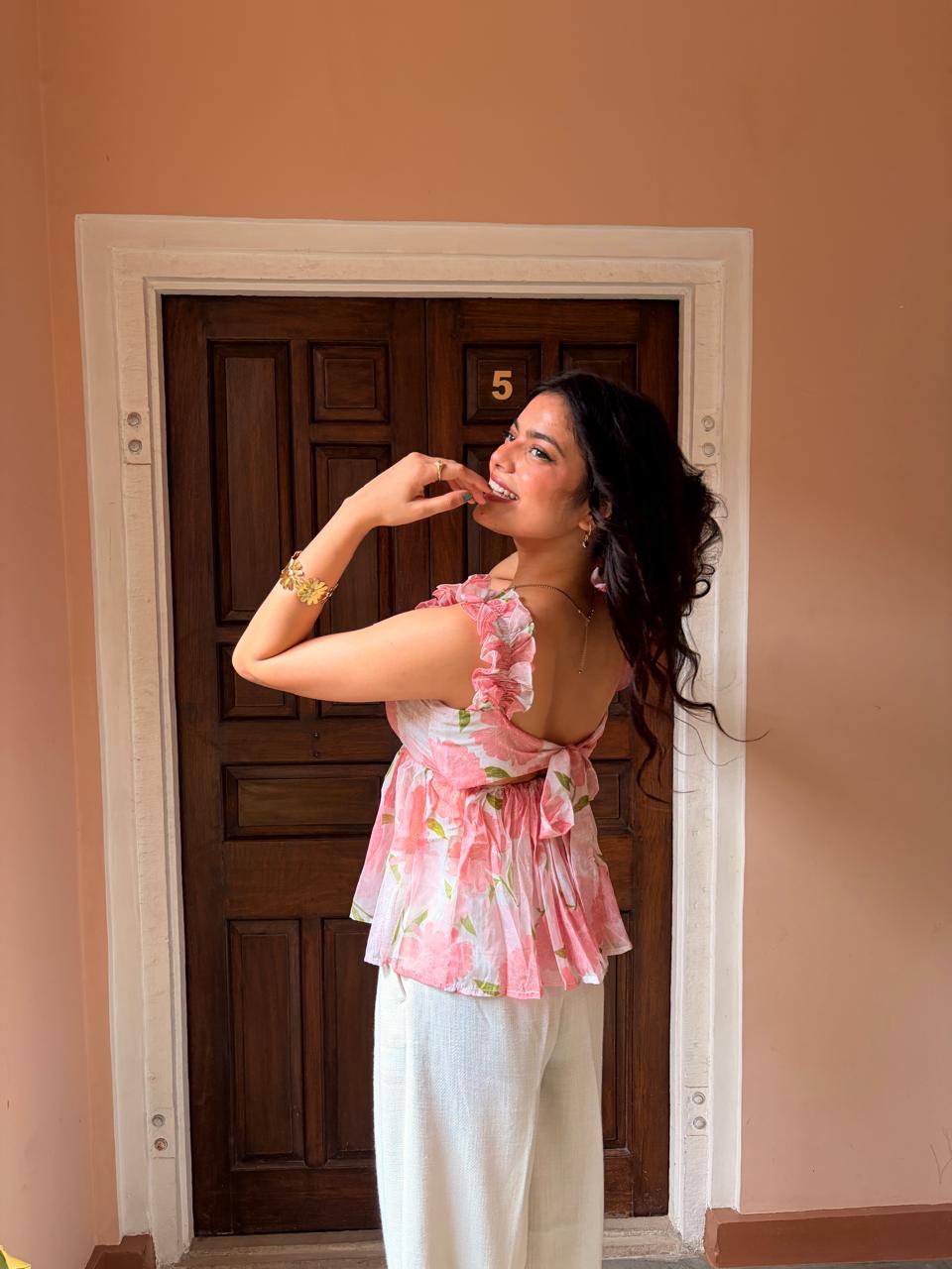 Blush Bloom Top